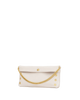 Invitation Clutch Calla Lily White Brushed Gold