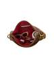 Kyle Large Cinnamon Suede Antique Gold