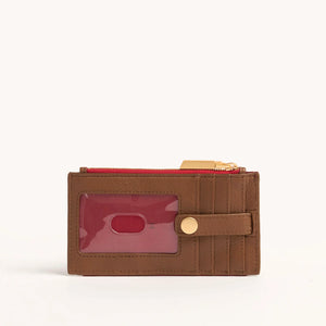 210 West Mahogany Pebble BG Red Zip
