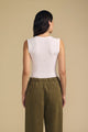 Iyla Sleeveless Top White