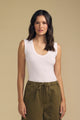 Iyla Sleeveless Top White