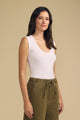 Iyla Sleeveless Top White