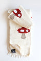 Mushroom Village Limited Edition Handwoven Blanket