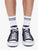 One Small Step For Mankind Socks White & Black