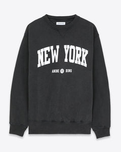 Ramona University New York Sweatshirt in Washed Black
