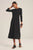 River L/S Black Maxi Dress