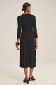 River L/S Black Maxi Dress