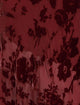 Santeria Maxi Dress Crimson Devore