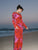 Sweet Talker Maxi Dress Watercolor Pansy