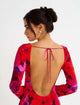 Sweet Talker Maxi Dress Watercolor Pansy