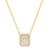 Mother Of Pearl Monogram Necklace