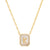 Mother Of Pearl Monogram Necklace