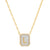 Mother Of Pearl Monogram Necklace