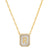 Mother Of Pearl Monogram Necklace