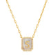 Mother Of Pearl Monogram Necklace