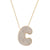 Twinkling Monogram Charm Necklace