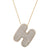 Twinkling Monogram Charm Necklace