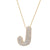 Twinkling Monogram Charm Necklace