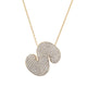 Twinkling Monogram Charm Necklace