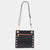 Tony Medium Black Brushed Gold Red Zip