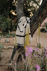 Tres Cruces Handwoven Blanket