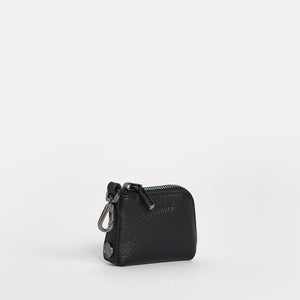 Syd Pouch Black Gunmetal