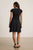 Ella Dress Black V-Neck