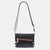 VIP Small Black Brushed Gold Red Zip