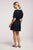 Kayella  Linen Short Sleeve Button Tunic Dress