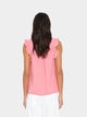 Bex Gauze Top Faded Rose