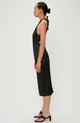 Long Nights Draw-In Neck Dress