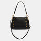Bryant Medium Black Gold Red Zip