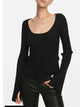 Scarlet Sweater Black