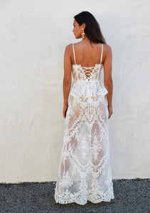 Ophilia Dress White