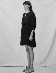 Boho Tunic Dress Black