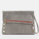 VIP Large Pewter Brushed Gold Red Zip