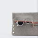 VIP Large Pewter Brushed Gold Red Zip
