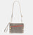 Nash Small 2 Pewter Brushed Gold Red Zip