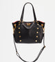 Daniel Medium Black Gold Red Zip