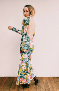 Blackbird Maxi Dress Rose