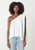 Vienna One Shoulder Top White