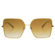 Dream Girl Sunglasses Gold Mirrored