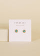 Sun Studs - Turquoise - Earring