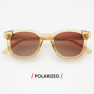 Jasper Polarized Acetate Sunglasses Tan