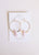 Hoops - Rose Quartz - Earring