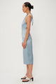 Long Nights Draw-In Neck Dress